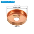 thumbnail image 2 of Tapa de extremo de cobre Uxcell, conexión de tapón de soldadura para tuberías de agua, fontanería, HVAC, sistema de refrigeración 0.86 pulgadas 5, 2 of 5