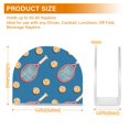 thumbnail image 2 of Ryvnso Tennis Racket Balls on Blue Acrylic Napkin Holder Table Kitchen Paper Tissue Organization, 2 of 7