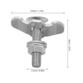 thumbnail image 2 of OULII alignment bolt kit Bolts And Fittings Metal Silver 1Set For DIY Enthusiasts, 2 of 8