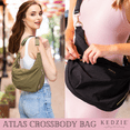 thumbnail image 6 of Kedzie Women's Convertible Crossbody Bag with Top Handle and Adjustable Strap, Black, 6 of 8