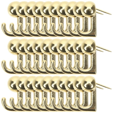 

30pcs Push Pin Hangers Wall Picture Hangers Heavy Duty Picture Hanging Hooks