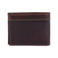 thumbnail image 2 of CTM  Leather Longhorn Concho Bifold Wallet (Men), 2 of 6