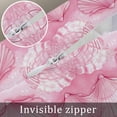 thumbnail image 7 of Pink Coastal Body Pillow Cover 20 x 60 Inch Decorative Pillow Cover Summer Shell Seaside Beach Nautical Lumbar Pillowcase Seasonal Rectangle Cushion Case for Couch Sofa Bed Living Room, 7 of 7