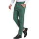 thumbnail image 4 of Pantalones de vestir a cuadros para hombres INSPIRE CHIC, pantalones formales de negocios, 32 Verde Negro, 4 of 7