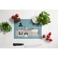 thumbnail image 3 of Carolines Treasures CK7809LCB Black White Pekingese Kitchen Scene Glass Cutting Board Large 12H x 16W multicolor, 3 of 3