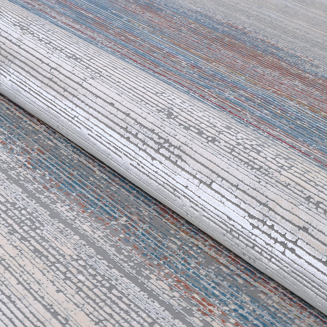 Couristan Siena Ombre 7'10" x 10'5" Multi-Ivory Area Rug