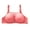 Pink, variant on Full Coverage Bra Women Fashion Wire Free Comfortable Push Up Hollow Out Bra Underwear Women's Plus Size Wireless Comfortable Bra, Style 4966, 42B