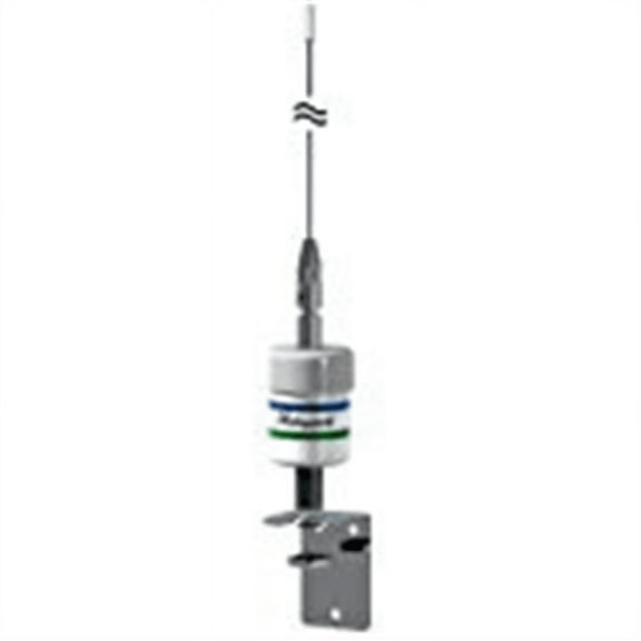 shakespeare 5242-a / shakespeare vhf 36in 5242-a ss whip low profile end-fed antenna - no cable