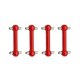 thumbnail image 1 of 4 Piezas de Eje de TransmisióN Universal de Metal CVD Dogbone para TT01 TT02 TT01D TT01E TA04 1/10 Piezas de ActualizacióN de Coche RC, 2, 1 of 5
