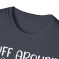 thumbnail image 3 of Fluff Around And Find Out Funny Cat Adult Humor Novelty Unisex T-Shirt, 3 of 6