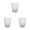 Clear, variant on Acrylic Drinking Glasses 1-4 PCS, 16OZ Reusable Drinking Cups, Unbreakable Stackable Tumblers, BPA Free & Dishwasher Safe Drinkware for Home Outdoors
