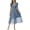 Dot Grey Blue, variant on Womens Linen Shirt Dress Summer Casual Short Sleeve Button Down Mini Dresses Beach Cover Up Shirts with Pockets