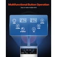 thumbnail image 4 of VEVOR Máquina para hacer granizados comerciales de 12 l, máquina para hacer granizados para batidos de margaritas y bebidas congeladas, 4 of 9