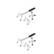 thumbnail image 1 of Jumpingount Billiards Pool Cue Bridge Stick with  Bridge Removable Heads Accessories 2piezas 1 varilla 3 cabezas, 1 of 1
