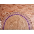 thumbnail image 3 of Chouhan Rugs Natural Jute Purple 3 Bordered Rug Bohemian Rug Decor Rug Handwoven Rug Custom Rug Decorative Rug, 3 of 4