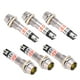 thumbnail image 5 of 10 piezas Lámpara de señal de luz indicadora de 220 V CA Orificio de montaje de 8 mm Luz de señal de funcionamiento de fuente de alimentación Amarilla, 5 of 9