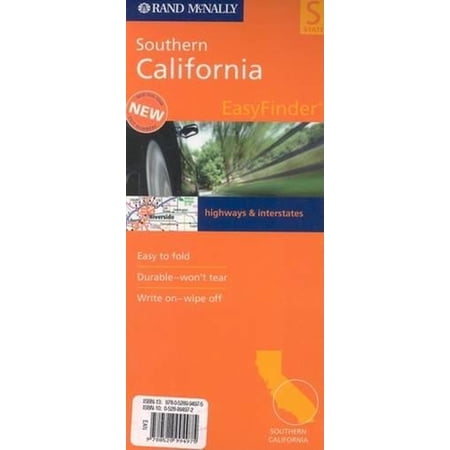 Rand mcnally easyfinder: easy to fold: southern california (other): 9780528994975