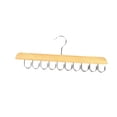 thumbnail image 2 of Percha para sujetador de almacenamiento para mujer, colgador de cinturón, funda resistente para cinturón de corbata para bufandas, suministros para Gancho Marrón 20, 2 of 9