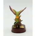 thumbnail image 4 of Ceramic Hummingbird Figurine 5.25in Magnolia Flower Wood Base Gift, 4 of 4
