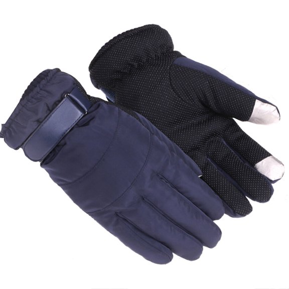 ETEREAUTY Winter Gloves for Women and Men, Plush Lined Warm Gloves with Adjustable Wrist Strap, Assorted Colors