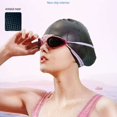 thumbnail image 2 of Silicone Swimming Cap Waterproof Swimming Hat Bathing Caps For Women Swimming To Keep Hair Dry Adults Youths Ear Protection Swim, 2 of 5
