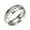Silver, variant on Rbaofujie Purity Ring Unisex Stainless Steel Crystal For Men And Women Fashion Couple Aura Ring Black