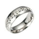 thumbnail image 1 of Teissuly Fashion Couple Unisex Stainless Steel Crystal Rings for Men and Women Teissuly WER202312021296, 1 of 1
