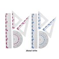 thumbnail image 5 of Ywmsfl Professional Geometry Dawing Ruler Set Math Protractor Set Square School Geometry Tool For Students Drafting Measuring, 5 of 13