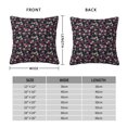 thumbnail image 2 of Yiaed Daisies Flowers Print Pillow Covers Super Soft Decorative Square Throw Pillow Covers Case Cushion Covers for Sofa Couch Bedroom Car Decor（No pillow core）-16"x16", 2 of 7
