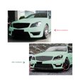 thumbnail image 3 of Front Bumper Lip Diffuser Front Bumper Lip Chin Spoiler 3PCS Front Bumper Lip High Strength Bumper Lip Spoiler Splitter Body Kit for C to Class W204 Facelift AMG C63 2011 to 2014, 3 of 7