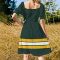 thumbnail image 5 of Gre Bay lines Sleeveless summer dress daily Wom long dress, 5 of 7