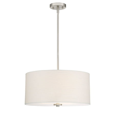 Revel Pearl 18" Contemporary 3-Light Large Drum Chandelier ...