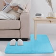 thumbnail image 3 of L Shaped Carpet For Living Room Bedroom Bathroom Soft Polyester Fiber Rug Durable Floor Mat Home, 3 of 3