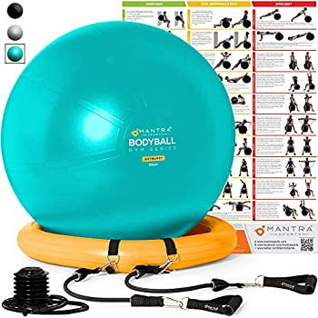 Exercise Ball Chair 65cm 75cm Yoga Fitness Pilates Ball