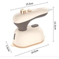 thumbnail image 2 of Portable 2-in-1 Mini Iron, Handheld Steam Iron, Suitable for Business and Home Dry and Wet Ironing, 2 of 6