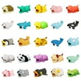 thumbnail image 1 of JASREE 25Pcs Cute Cable Protector Animals, USB Charger Cord Protector Animal Bite Charging Cable Savers for Most Cellphone and Tablet, 1 of 7