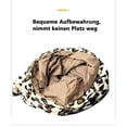 thumbnail image 3 of Juguete para gatos, túnel para esconderse y buscar, juguete para gatos, túnel plegable suave para gatos con estampado de leopardo, 3 of 7