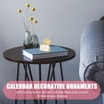 thumbnail image 1 of OFFIGAM 1Set Elegant Wooden Perpetual Calendar Block Decorative Table Calendar for Daily Use, 1 of 8