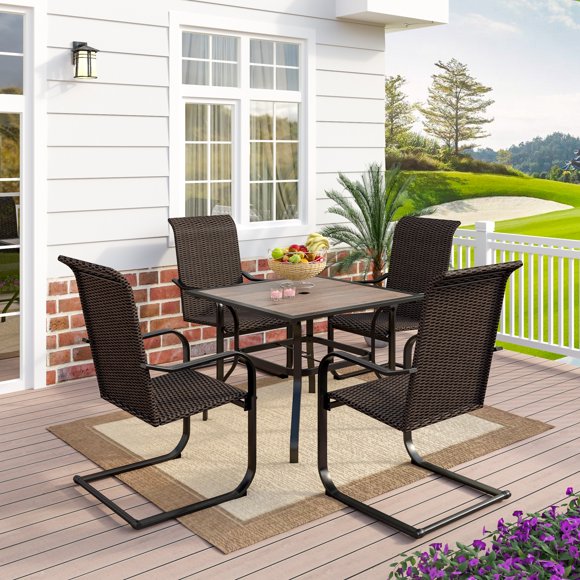 C Spring Patio Chairs