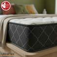 thumbnail image 3 of UltraFlex® SUMMIT Queen Size Firm Mattress, Canadian-Made Orthopedic Pocket Coil Hybrid Quilted Top, Foam Encasement & Cooling Comfort for All Ages, 3 of 11