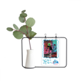thumbnail image 1 of Dizzy And Fall Abstrat Art Transparent Glass Hanging Vases Decoration Bottle, 1 of 2