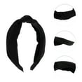 thumbnail image 3 of Unique Bargains 1 Pc Vintage Satin Headbands for Women Black, 3 of 6