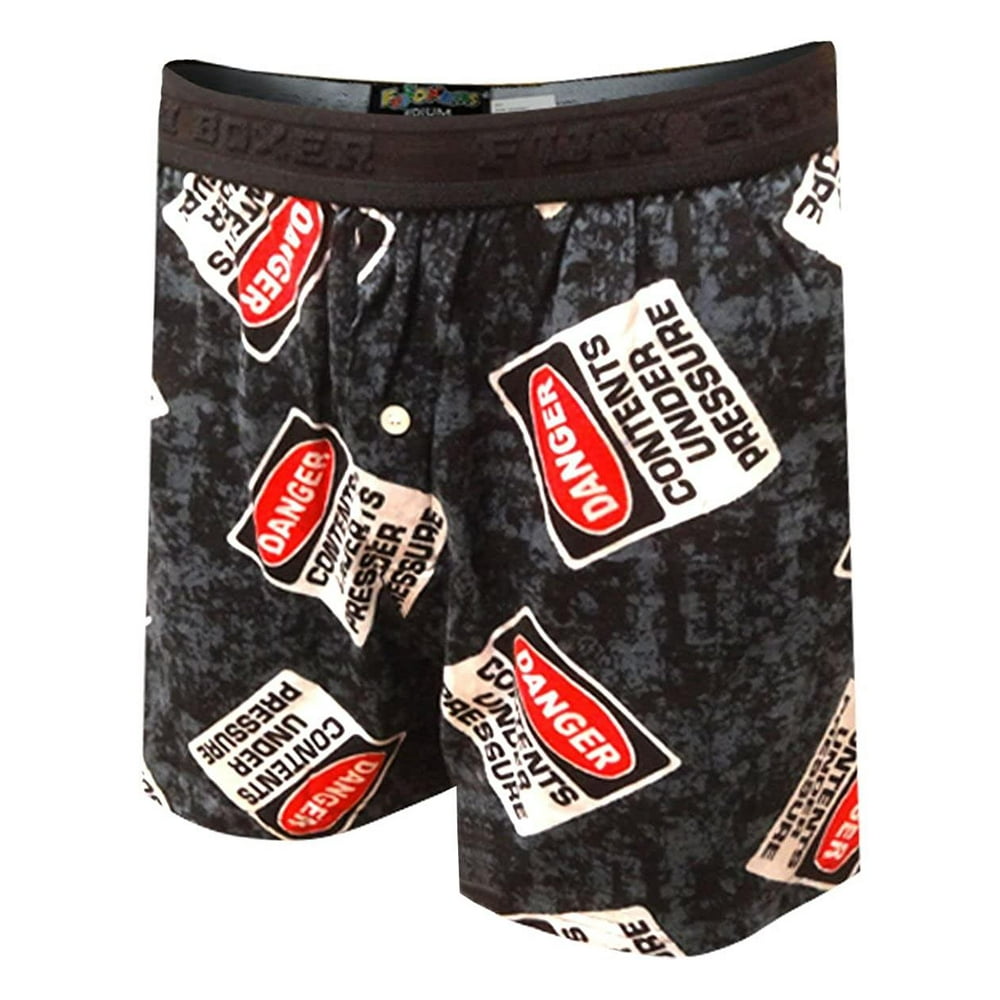 Fun Boxers - Fun Boxers Mens Boxer Shorts Novelty Cotton Briefs Fun