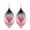 J, variant on Bohemian Hollow Leaf Double Layer Multicolor Earrings Women's Accessories