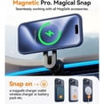 thumbnail image 5 of 3-in-1 Entronix Bundle for iPhone 12 Pro Max, Magnetic Sturdy Matte Case 2 Screen Protector, Navy, 5 of 7