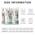 thumbnail image 5 of GOSMITH  Spring Pillow Cover Flowers Vase Decoration Holiday Farmhouse Summer Pillow Case Decor for Home Sofa Couch, 5 of 5
