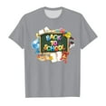 thumbnail image 1 of TZEWGL Summer Short Sleeved Soft Graphic Prints Basic T-Shirts For Infnat Top For Infnants size 6-7T, 1 of 5