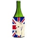 Carolines Treasures SS4972LITERK Écossaise Terrier Blé avec Anglais Union Jack Britannique Drapeau Bouteille de Vin Douille Hugger - 24 Oz. – image 1 sur 1