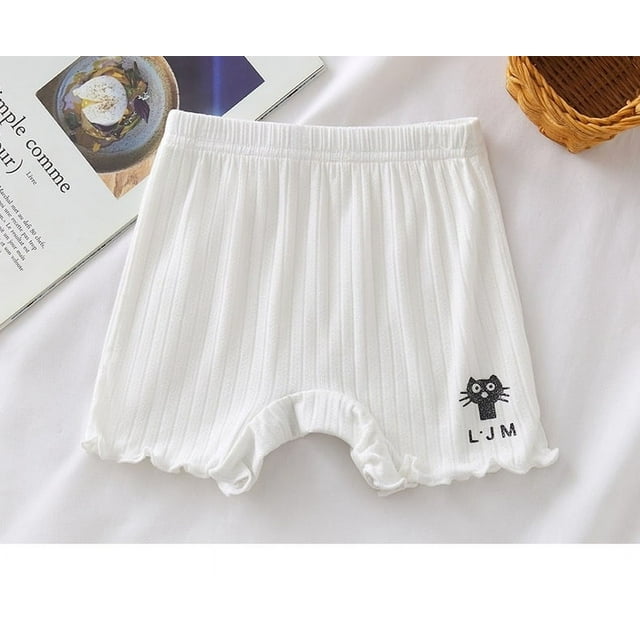 Pantalones de seguridad para niñas, de verano, finos, de modal, anti-caminar, calzoncillos tipo bóxer para niñas pequeñas y grandes