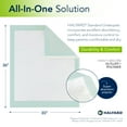 thumbnail image 3 of HALYARD Premium Disposable Underpads, 30 x 36 Inches Chux Pads - Light Green, Case of 50 - Incontinence Bed Pads for Adults with Airlaid Core for Moisture and Odor Control, 3 of 8